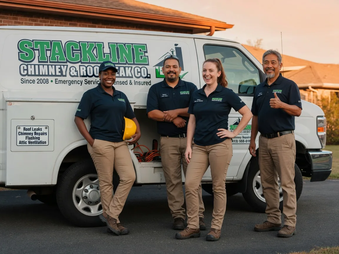 Chimney flashing repair company in East Smithfield, PA